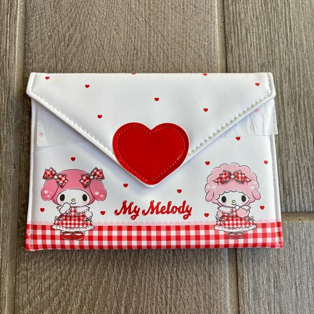 Sanrio My Melody White and Red Cosmetic/Accesory/Novelty Bag
